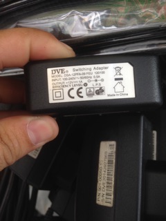 Nguồn Camera DVE 12V-1A chính hãng