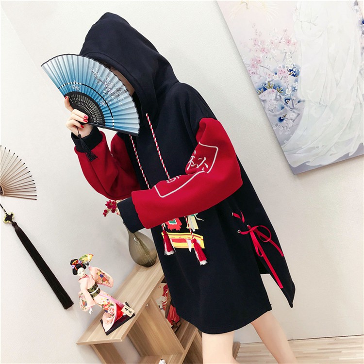 [Order] YAS0322-Áo váy harajuku có mũ trùm đầu | BigBuy360 - bigbuy360.vn