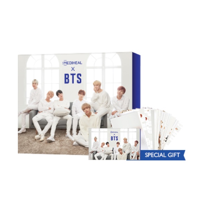 4 Set Mặt Nạ [MEDIHEAL X BTS] Phiên Bản Giới Hạn