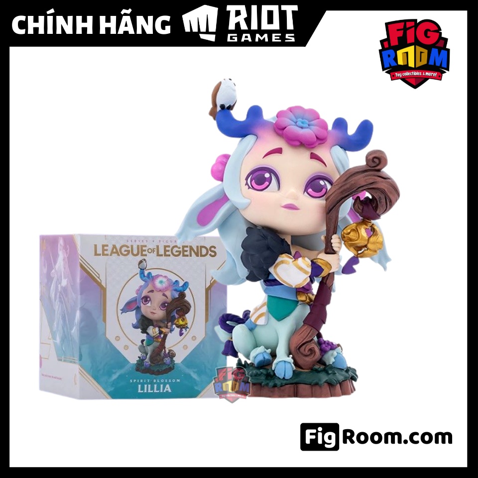 Mô hình LoL Lillia Mộng Tưởng Tiên Nữ 14cm - LILLIA SPIRIT BLOSSOM FIGURE