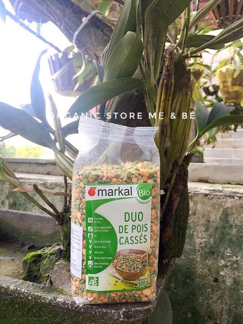 Đậu Hà Lan 3 màu hữu cơ Markal 500mg