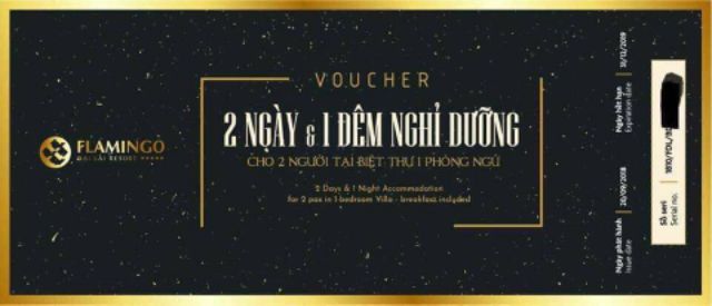 [Voucher] FLAMINGO ĐẠI LẢI 1 phòng ngủ - 2N1Đ