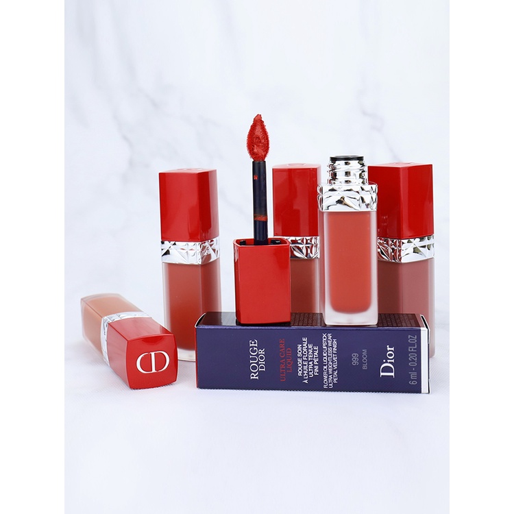 Dior Son Kem Lì Tông Màu Đỏ / Xanh Dương Sáng Da # 860 # 707