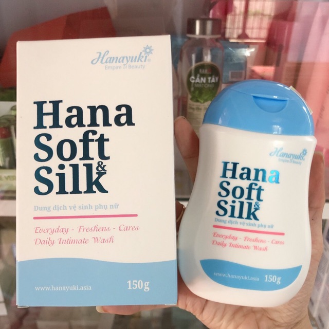 Dung dịch vệ sinh Hana Soft Silk