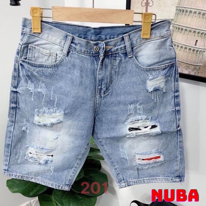 Quần short jean nam mẫu mới 2021,chất vải bò cao cấp,AT 201 | BigBuy360 - bigbuy360.vn