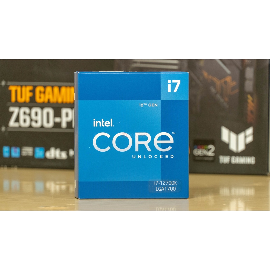 Bộ vi xử lý Intel I7 12700K kèm Fan