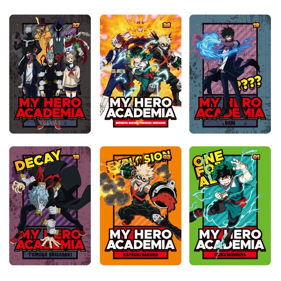 Pack Thẻ Bài Boku Hero Academia  Metal Collection 2 Chính Hãng Chưa Bóc mới 100% - My Hero Academia