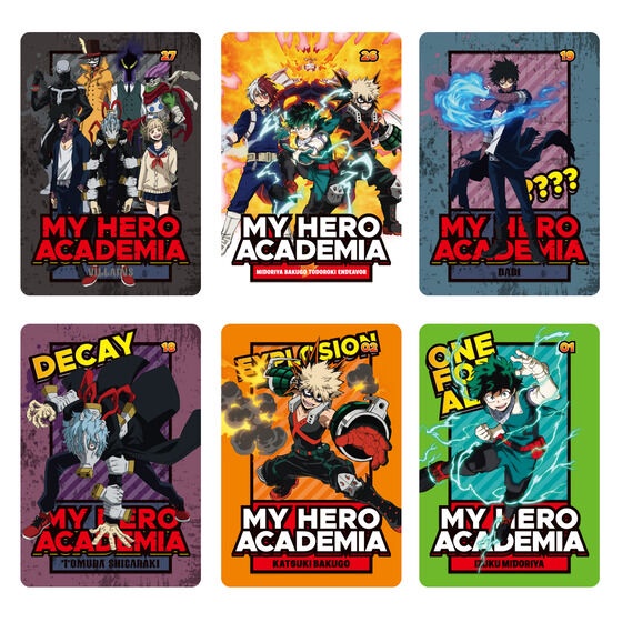 Pack Thẻ Bài Boku Hero Academia  Metal Collection 2 Chính Hãng Chưa Bóc mới 100% - My Hero Academia