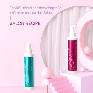 Xịt tạo kiểu giữ nếp tóc tại nhà salon recipe air styling mist