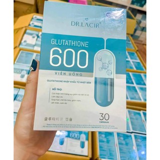 [MẪU MỚI] Viên Uống Nám Trắng Da GLUTATHIONE 600 DR LACIR