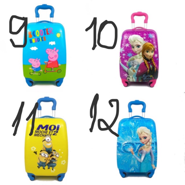 VALY KÉO CHO BÉ size 18  SẴN ĐỦ MẪU