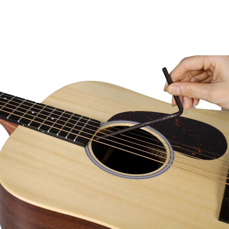 Cờ Lê Đầu Lục Giác Bằng Kim Loại 4mm / 5mm Điều Chỉnh Được Tiện Lợi Dành Cho Đàn Guitar