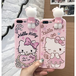 Ốp Lưng Thú Leo Hello Kitty b14m Dễ Thương Cho IPhone