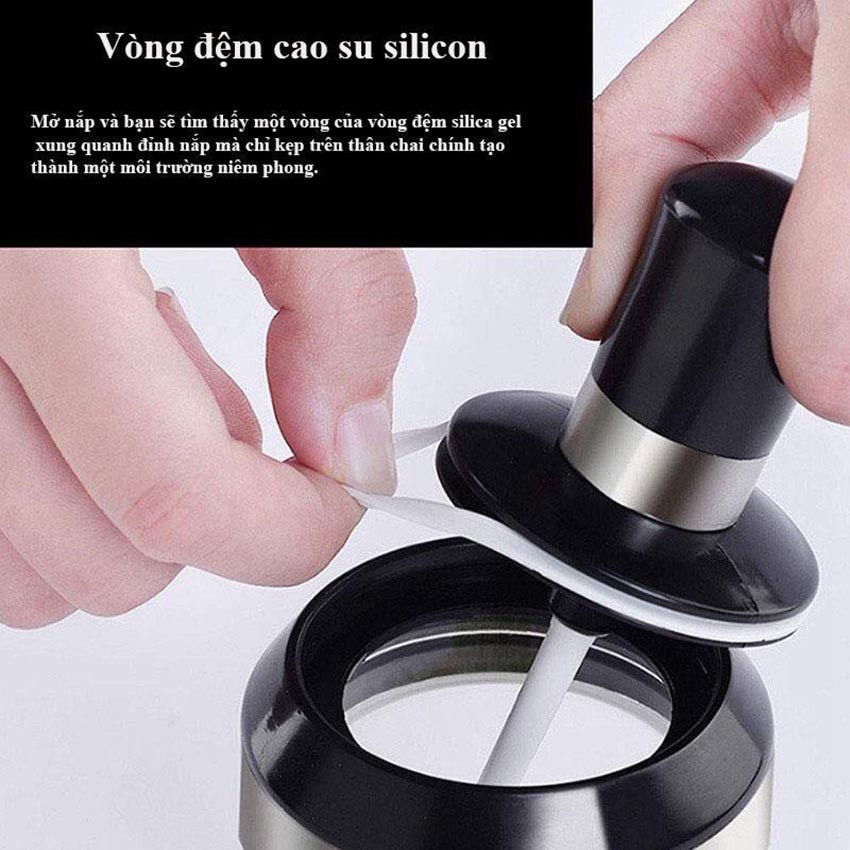 Lọ Đựng Gia Vị Kèm Thìa Cực Xịn Và Bình Xịt Dầu Ăn Nồi Chiên Không Dầu | BigBuy360 - bigbuy360.vn