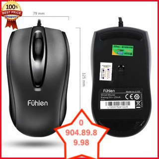 Chuột Fulhen L102 có dây _ Chuột Chơi Game Siêu Bền Bảo hành 1 năm