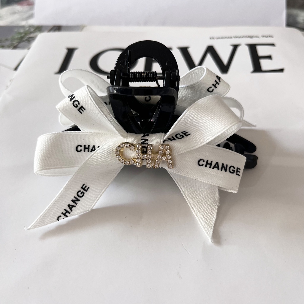 Kẹp Tóc Nơ Ruy Băng Tik Tok Phiên Bản Hàn Quốc Bắn Đuôi Ngựa Công Nghiệp Nặng Thời Thượng