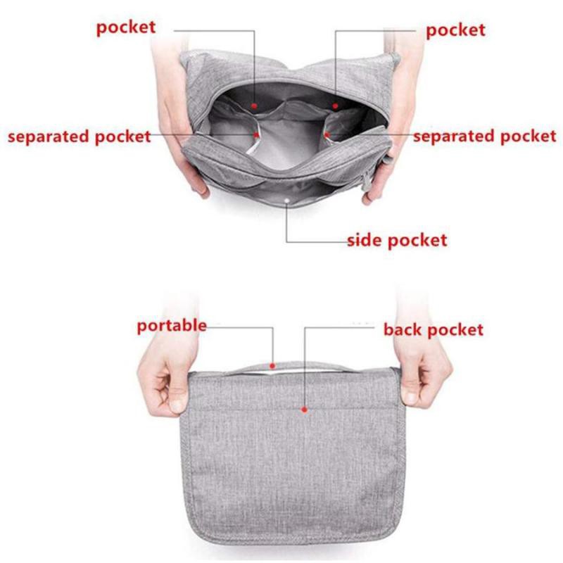 Túi đựng đồ dùng cá nhân EVERTONER có móc treo tiện lợi