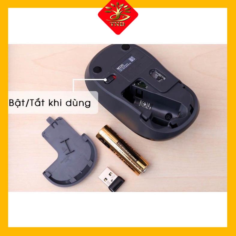 Chuột Máy Tính Không Dây Logitech M220 Nhỏ Gọn Thiết Kế Trẻ Trung Không Gây Tiếng Ồn