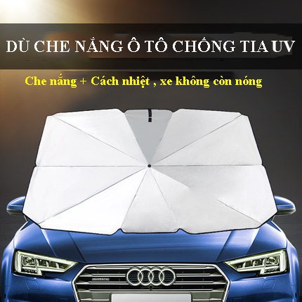 Ô Che Nắng Kính Lái Xe Hơi Ô Tô TÚI DA Cao Cấp - Che Nắng Ô Tô, Dù Che Nắng Ô Tô Tiện Dụng