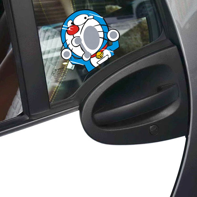 Miếng Dán Trang Trí Xe Hơi Chống Thấm Nước Họa Tiết Hoạt Hình Doraemon