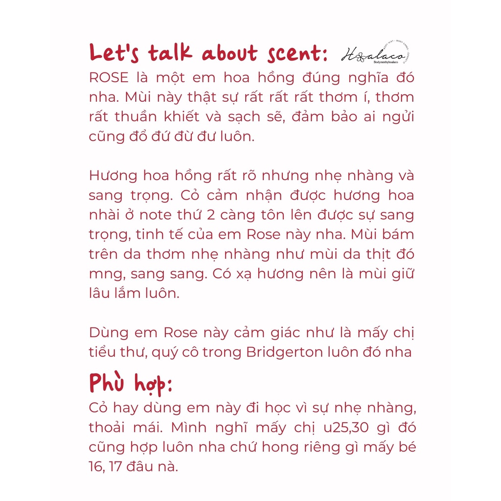 BODY MIST Xịt thơm toàn thân ROSE bath body works