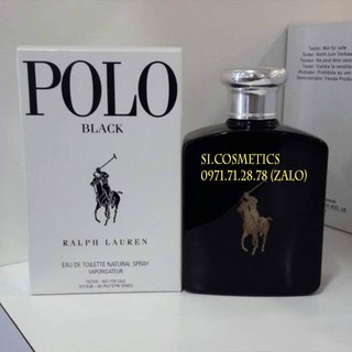 [ Tester ] Nước Hoa Nam Tester Ralph Lauren Polo Black 125ml