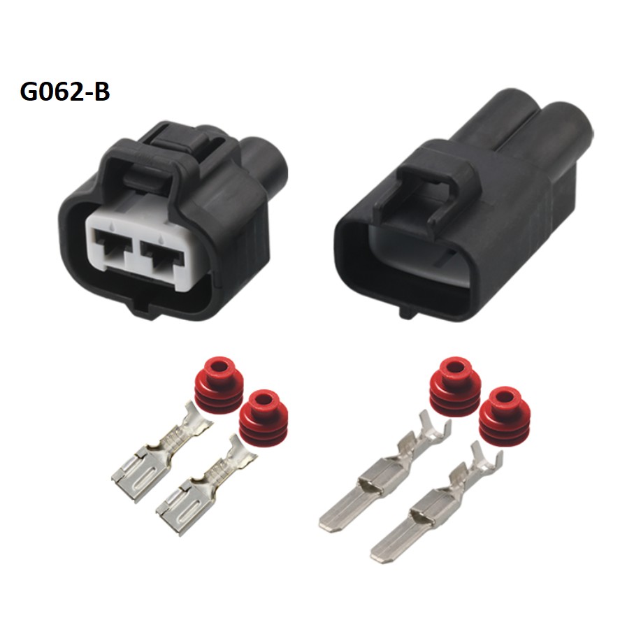G062-Giắc cắm động cơ phun nước 2 lỗ chống thấm nước