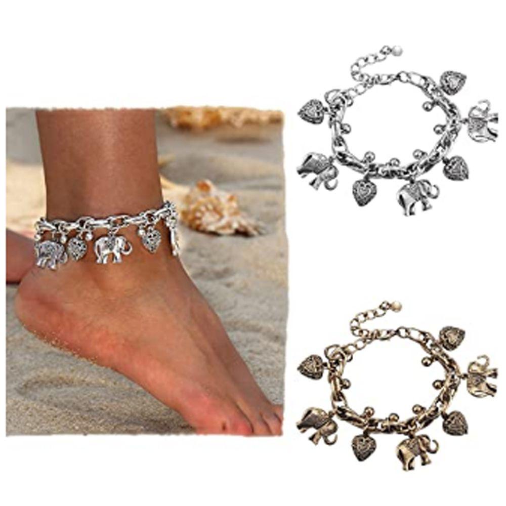 Lắc Chân Phối Tua Rua Phong Cách Bohemian Thời Trang Mới