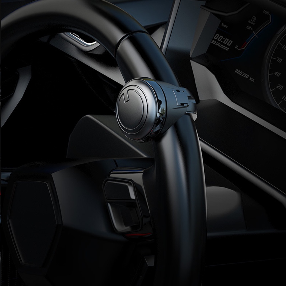 Tay Quay Gắn Vô Lăng Xe Hơi Xoay 360 Độ Tiện Dụng