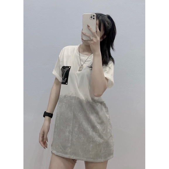 Áo phông nam nữ form dấu quần