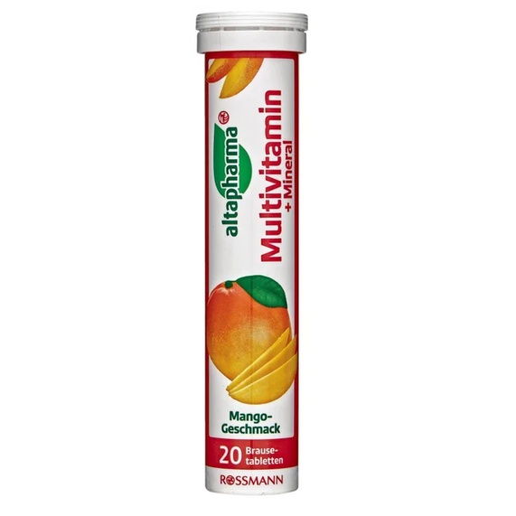 Vitamin Tổng hợp và Chất khoáng Đức - Altapharma Multivitamin và khoáng chất , 20 Viên