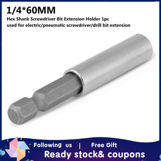 [Xiyijia]Đầu Nối Dài Mũi Khoan Lục Giác Có Nam Châm 60mm 1/4"