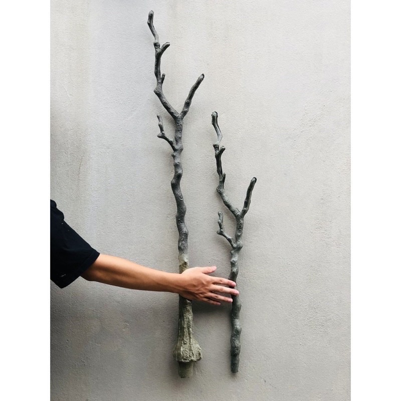 Thân cây nhựa lầm cây giả, decor trang trí nội thất