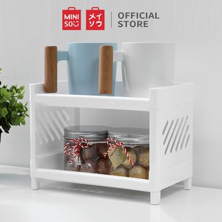 Kệ đựng đồ 2 ngăn Miniso