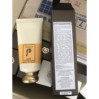 [HÀNG CÔNG TY BAO CHECK TEM CHÍNH HÃNG ] Sữa rửa mặt Whoo vàng Gongjihyang Facial Foam Cleanser full size 180ml
