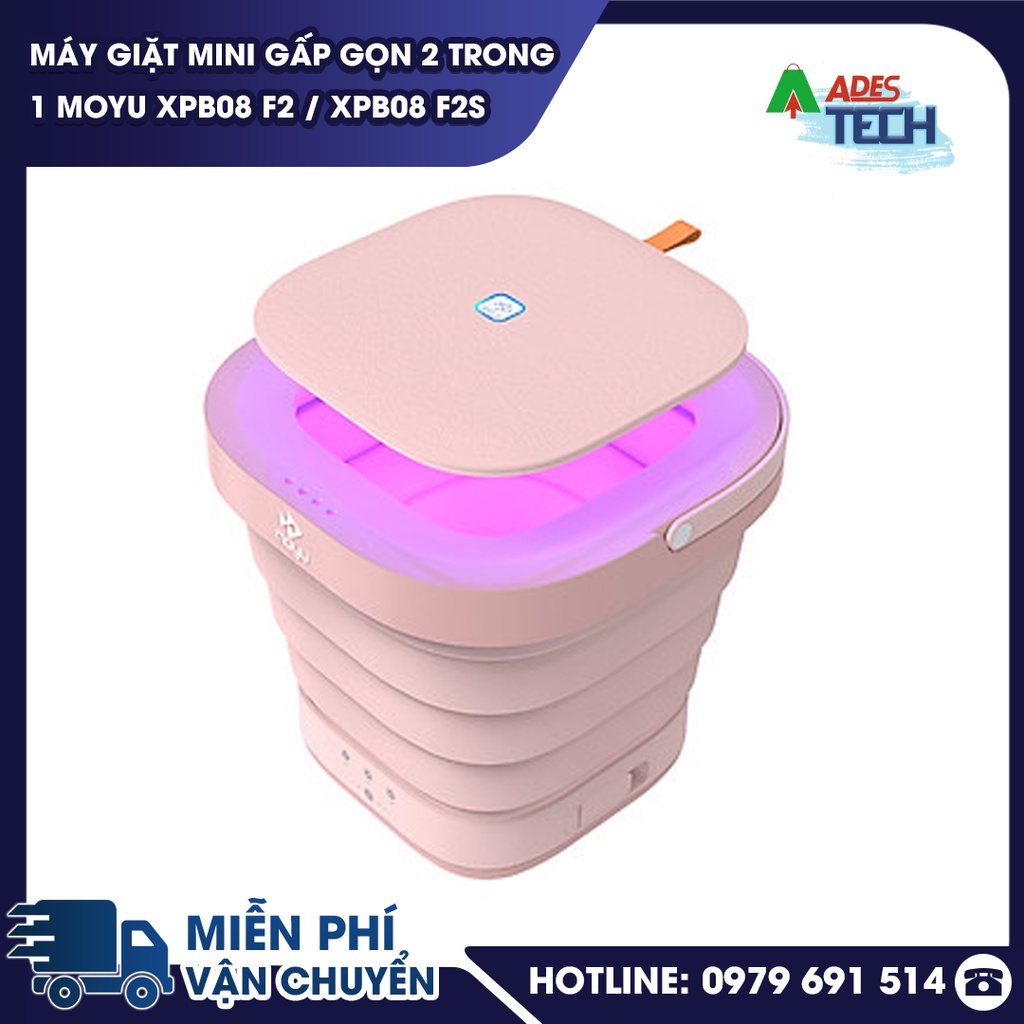 Máy giặt mini Xiaomi gấp gọn 2 trong 1 Moyu XPB08 F2 / XPB08 F2S