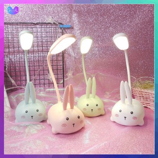 Đèn LED Để Bàn Hình Thú Dễ Thương - Đèn Sạc Pin Tích Điện Tiện Lợi