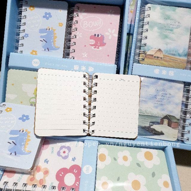 SỔ LÒ XO LOẠI DÀY ĐẸP 8,5CMX10,8CM