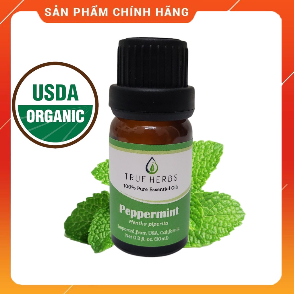 Tinh dầu bạc hà (peppermint) - Tinh dầu thiên nhiên hữu cơ nhập khẩu từ Mỹ