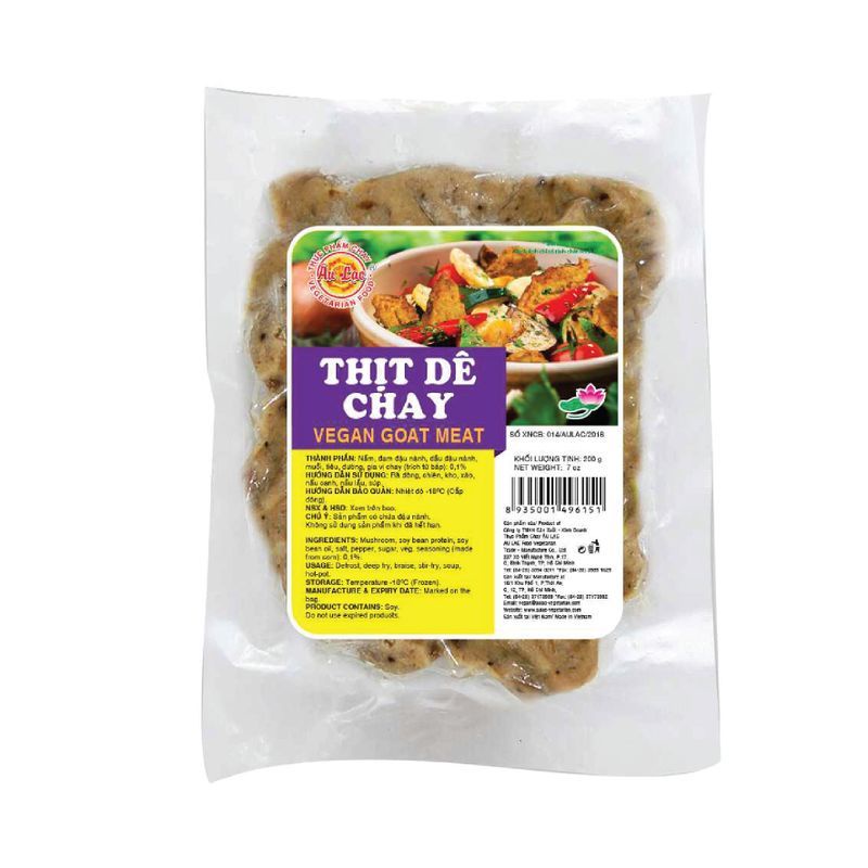 Thịt Dê Chay Âu Lạc 200g/1kg