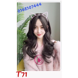 Tóc giả nguyên bộ hai mái dài xoăn lọn 💗FREESHIP💗 Tóc giả nữ cao cấp đẹp giá rẻ