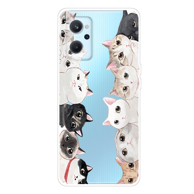 Ốp điện thoại Tpu silicon mềm họa tiết hoạt hình cho Realme 9i RMX3491 OPPO A96 Realme 9i RMX3491 OPPO A96