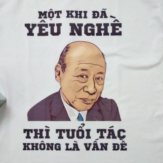 Áo thun nam Tokuda hài hước Một Khi Đã Yêu Nghề Thì Tuổi Tác Không Thành Vấn Đề áo thun người lớn vui nhộn áo thun Nhật