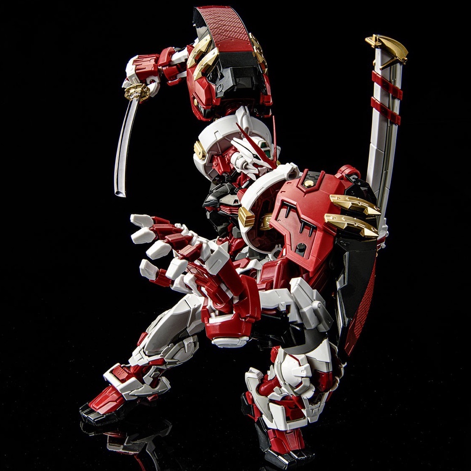 Mô hình lắp ráp Gunpla - BANDAI - Hi-Resolution Model 1/100 Gundam Astray Red Frame Powered Red