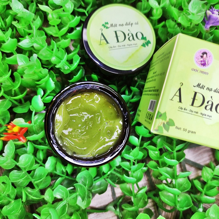 [Sỉ-Rẻ] Mặt Nạ Diếp Cá Ả Đào 50g Ngừa Mụn, Thải Độc, Giảm Sưng Đỏ – Yu643 [Lẻ-Sỉ]