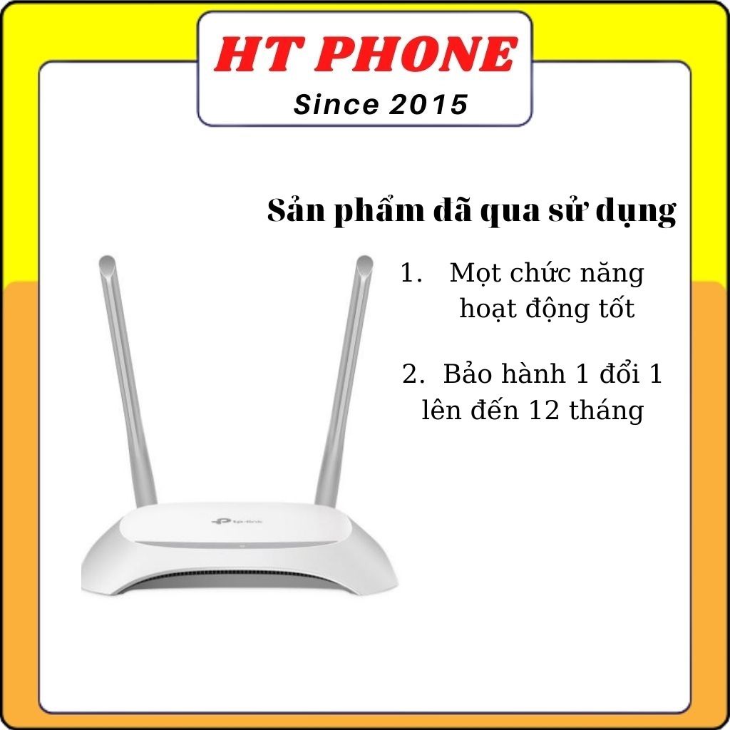 Router modem bộ phát cục phát wifi tp link 2 râu 842N 300Mbps chính hãng TP02