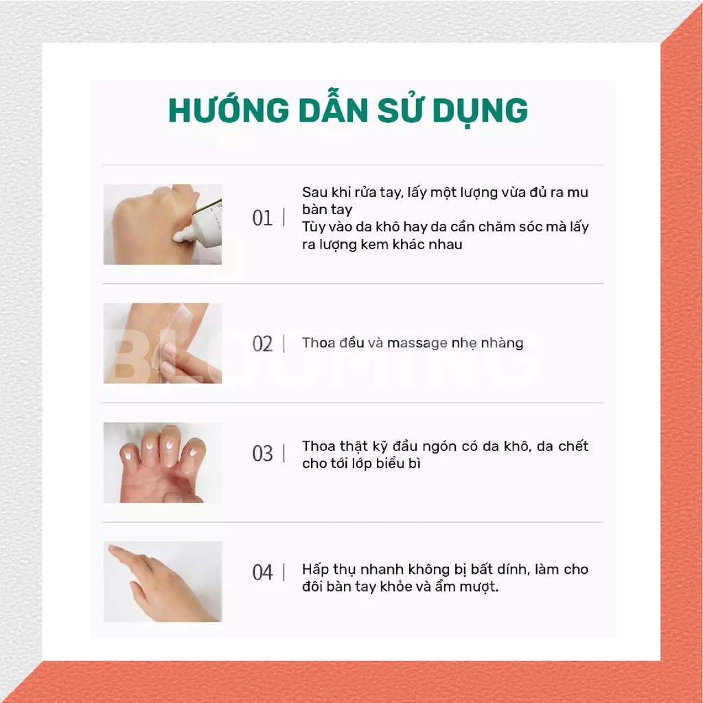 Kem Dưỡng Da Tay Giữ Ẩm, Chống Lão Hóa Daymellow Bloomy Hand Cream 50g