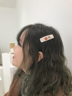 Kẹp tóc thêu tay