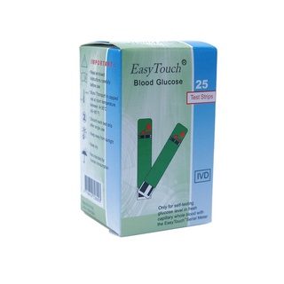 Que thử tiểu đường cho máy đo Easy Touch GCU ET322 (25 que)
