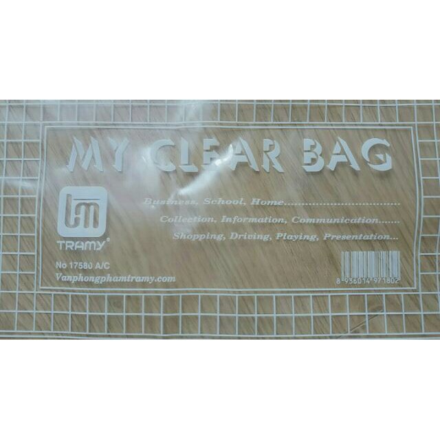 [GIÁ SỐC] Túi đựng hồ sơ tài liệu MY CLEAR BAG Loại Dày Đẹp [TỔNG KHO VPP]